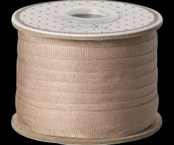 Maileg Bånd, 13 mm, 10 m - Varm brun Outlet