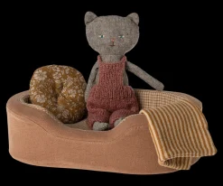 Maileg Cosy basket, Lille - Brun Cheap