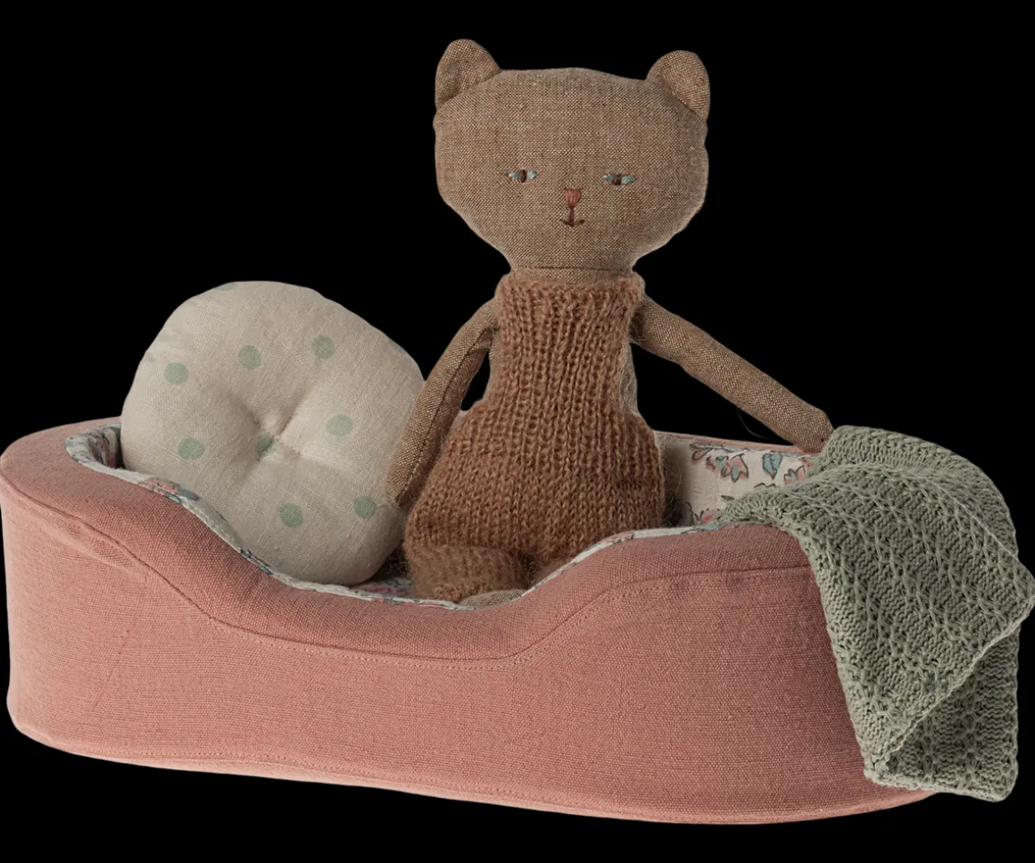 Maileg Cosy basket, Lille - Koral New