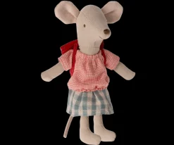 Maileg Cykel mus, Storesøster - Rød Discount