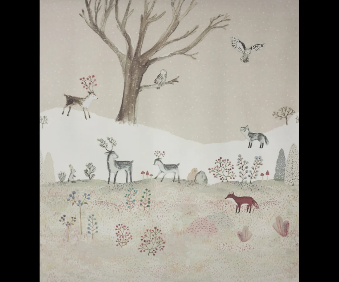 Maileg Gavepapir, Winter Wonderland - 10 m Store