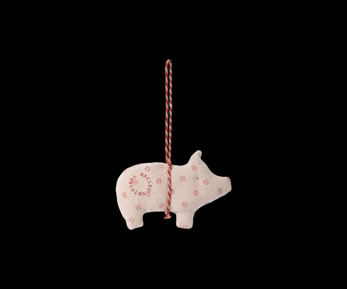 Maileg Gris stofophæng, Prik Discount