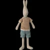 Maileg Hare, størrelse 3, Klassisk - Strik bluse og shorts Sale