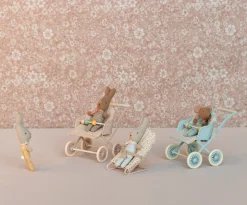 Maileg Klapvogn, Baby - Blå Discount