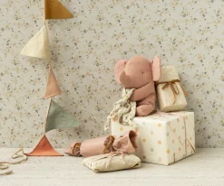 Maileg Lullaby friends, Elefant - Gammel rosa Outlet
