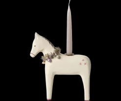 Maileg Lysestage, Hest, Træ, Lille Online