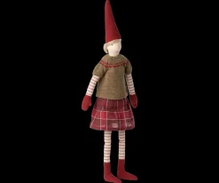 Maileg Maxi nisse - Pige, nederdel (size 4) Store