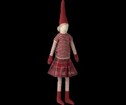 Maileg Medium nisse - Pige, strikbluse (size 3) Clearance