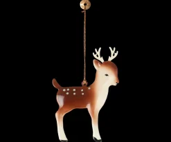 Maileg Metal ophæng, Bambi - Lysebrun Hot