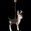 Maileg Metal ophæng, Bambi - Mørk brun Best Sale