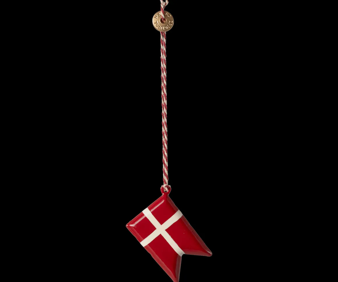 Maileg Metalophæng, Dannebrog Flash Sale