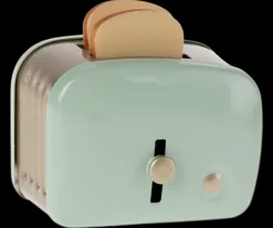 Maileg Miniature brødrister med brød - Mint Sale