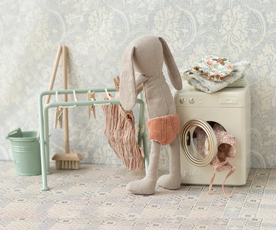 Maileg Miniature tørrestativ med tøjklemmer Best Sale
