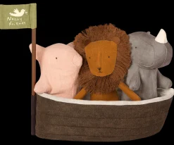 Maileg Noah`s Ark med 3 mini dyr New