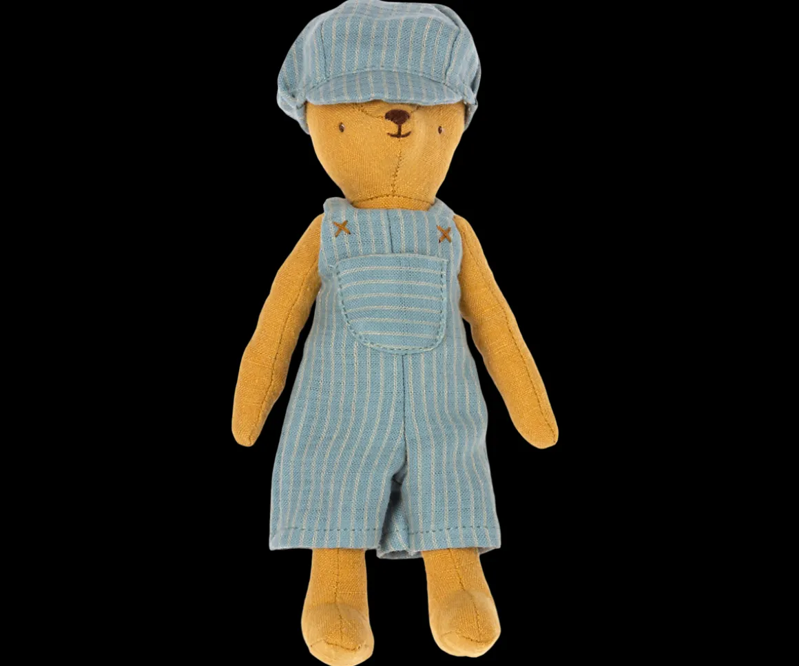 Maileg Overall og kasket, Teddy junior Shop