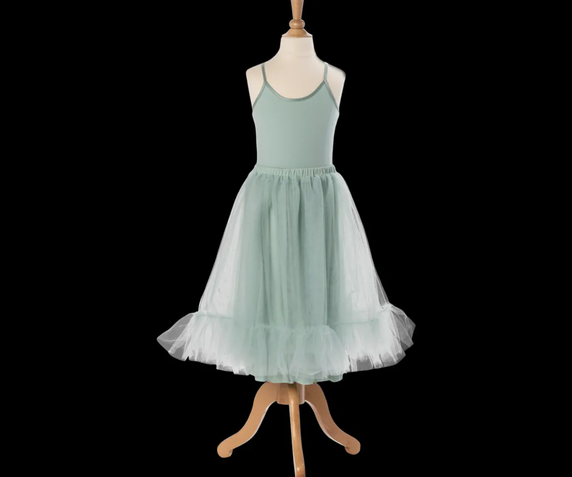 Maileg Prinsesse tyl nederdel, 6-8 år - Mint Hot