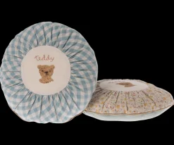 Maileg Pude, Rund, Small - Teddy, ternet Outlet