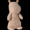 Maileg Safari friends, Mellem flodhest - Lys rosa Hot