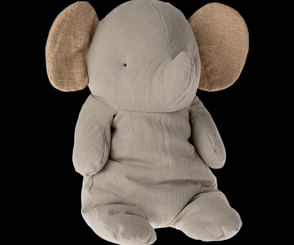 Maileg Safari friends, Stor elefant - Grå Shop