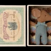 Maileg Sove/vågen baby mus i tændstikæske - Blå Store