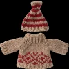 Maileg Strikket sweater og hue, Mus, Mor Sale