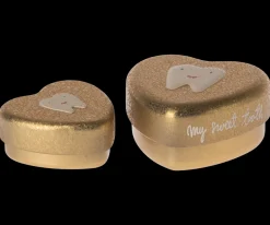 Maileg Tandæske, 2 stk. sæt - Guld Store