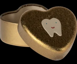 Maileg Tandæske, Lille - Guld Fashion