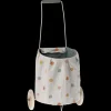 Maileg Trolley, Multi prikker - Blå Outlet