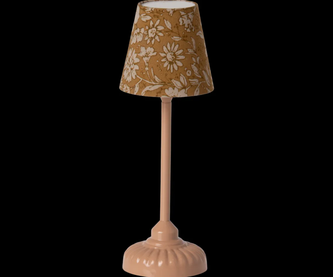 Maileg Vintage gulvlampe, Mus - Mørk pudder Sale