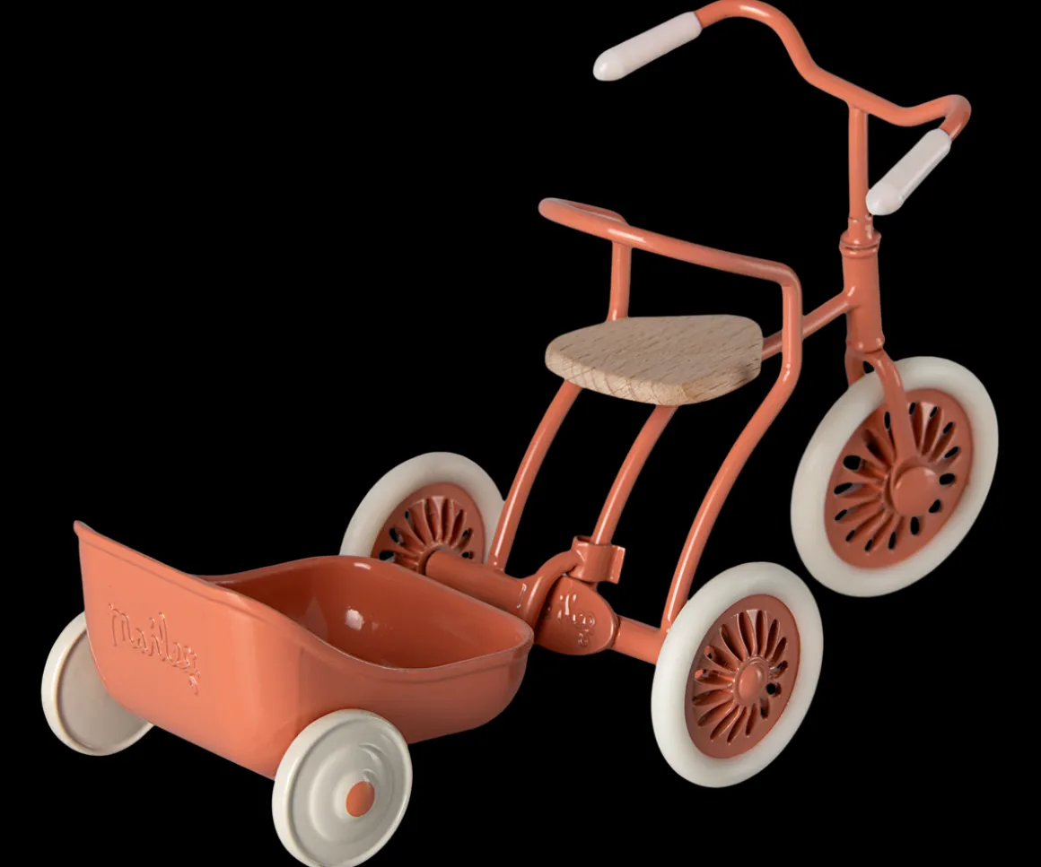 Maileg Vogn til cykel, Mus, Koral Outlet